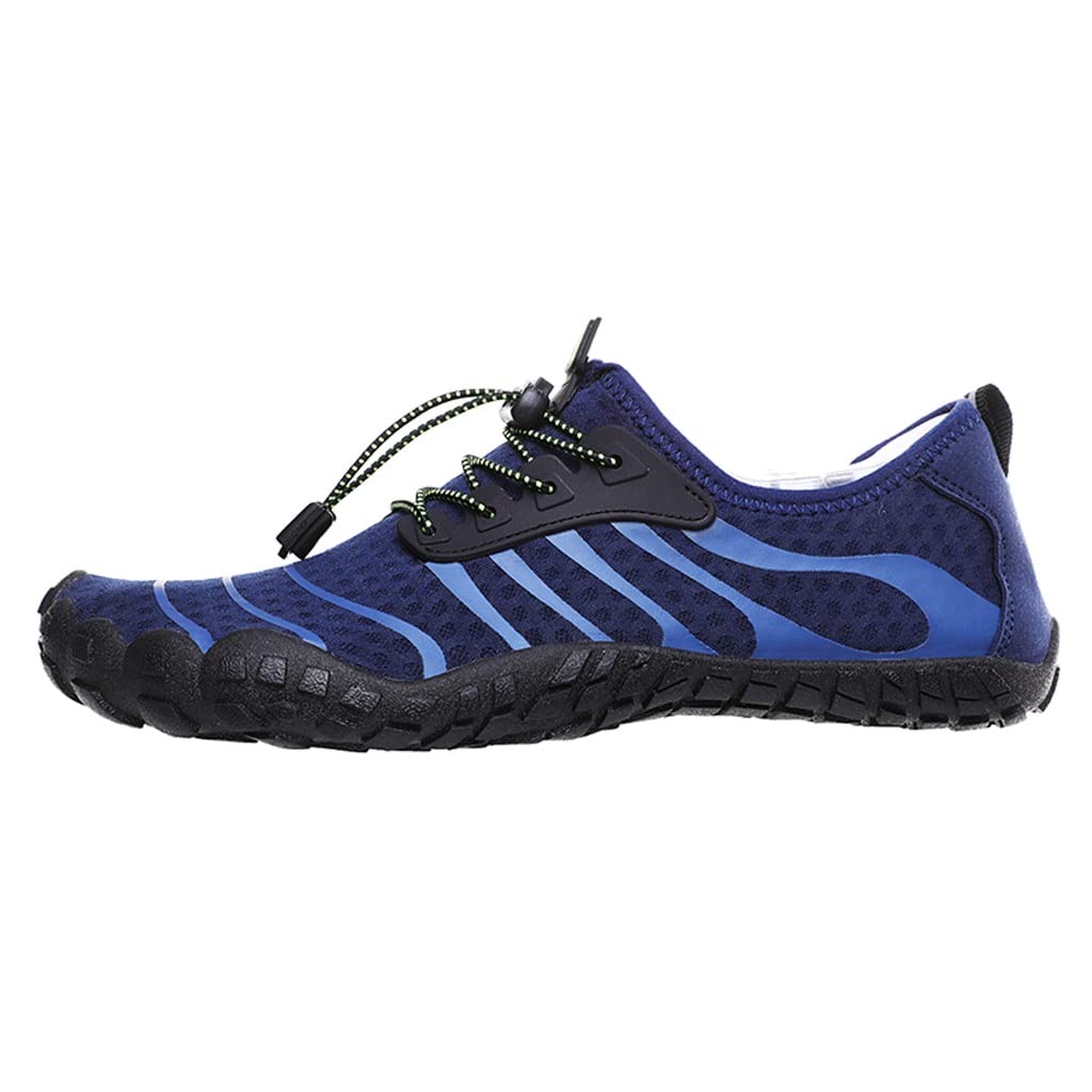 WALNUTA Water Shoes for Men & Women - Quick-Dry Barefoot Swim Shoes for Beach, Pool, Yoga & River Diving - Non-Slip Aqua Socks for Water Sports & Yoga Studio