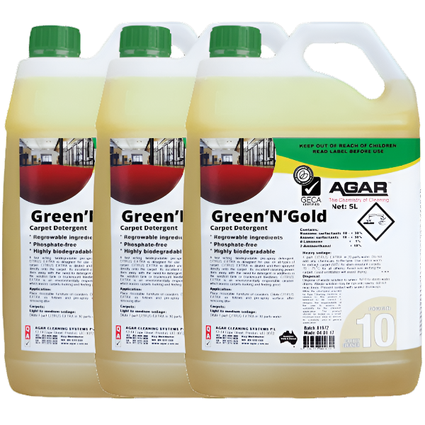 Eco-Friendly Agar Green & Gold Carpet Cleaner Detergent - Deep Cleaning Solution for Stains, Odors & Pet Hair - Perfect for Home, Office & High-Traffic Areas