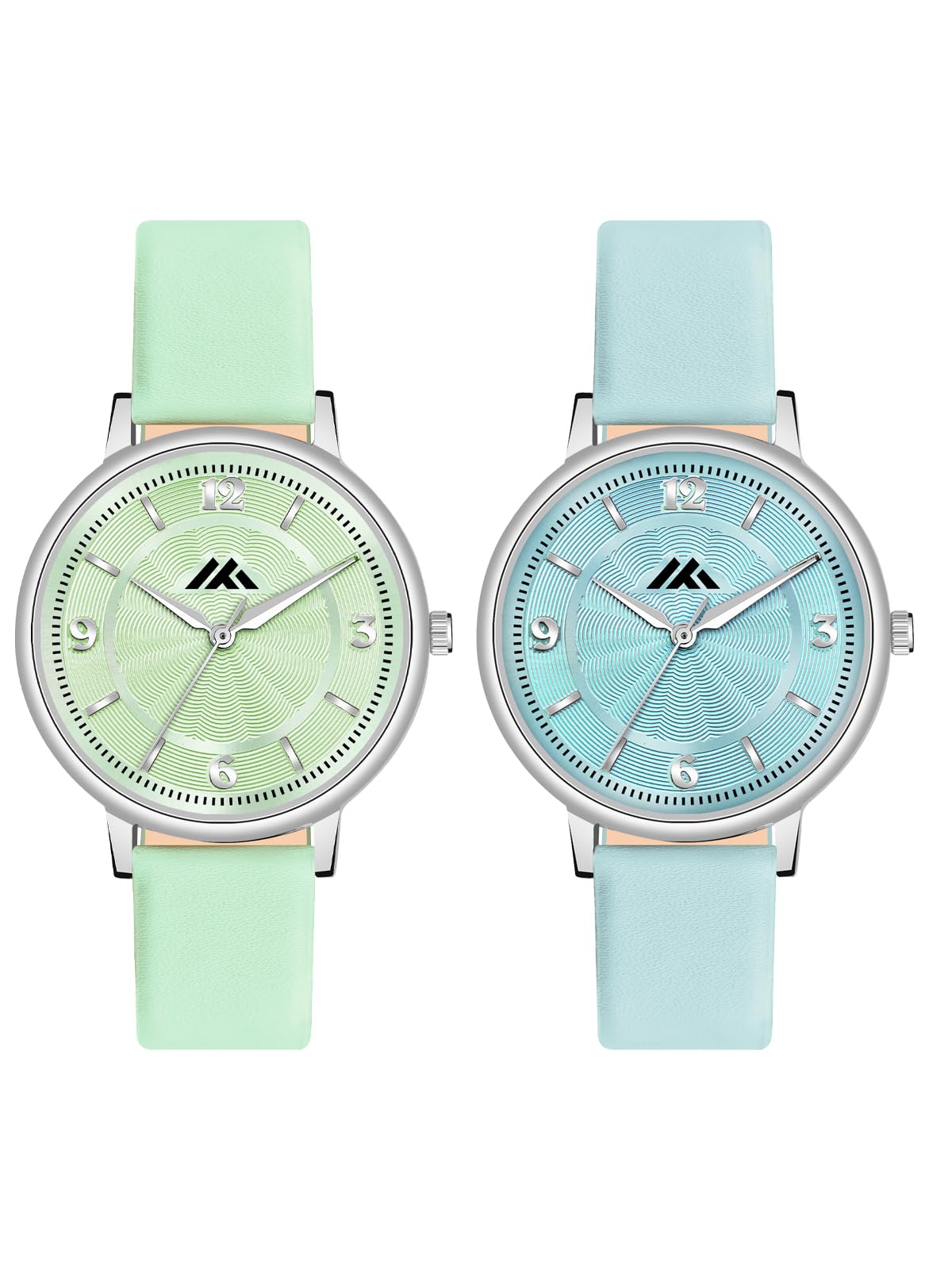 CLOUDWOOD Multicolor Analog Watches for Women & Girls - Stylish Combo Pack of 2 (MT541-545) | Perfect for Casual Wear, Office & Gift Giving
