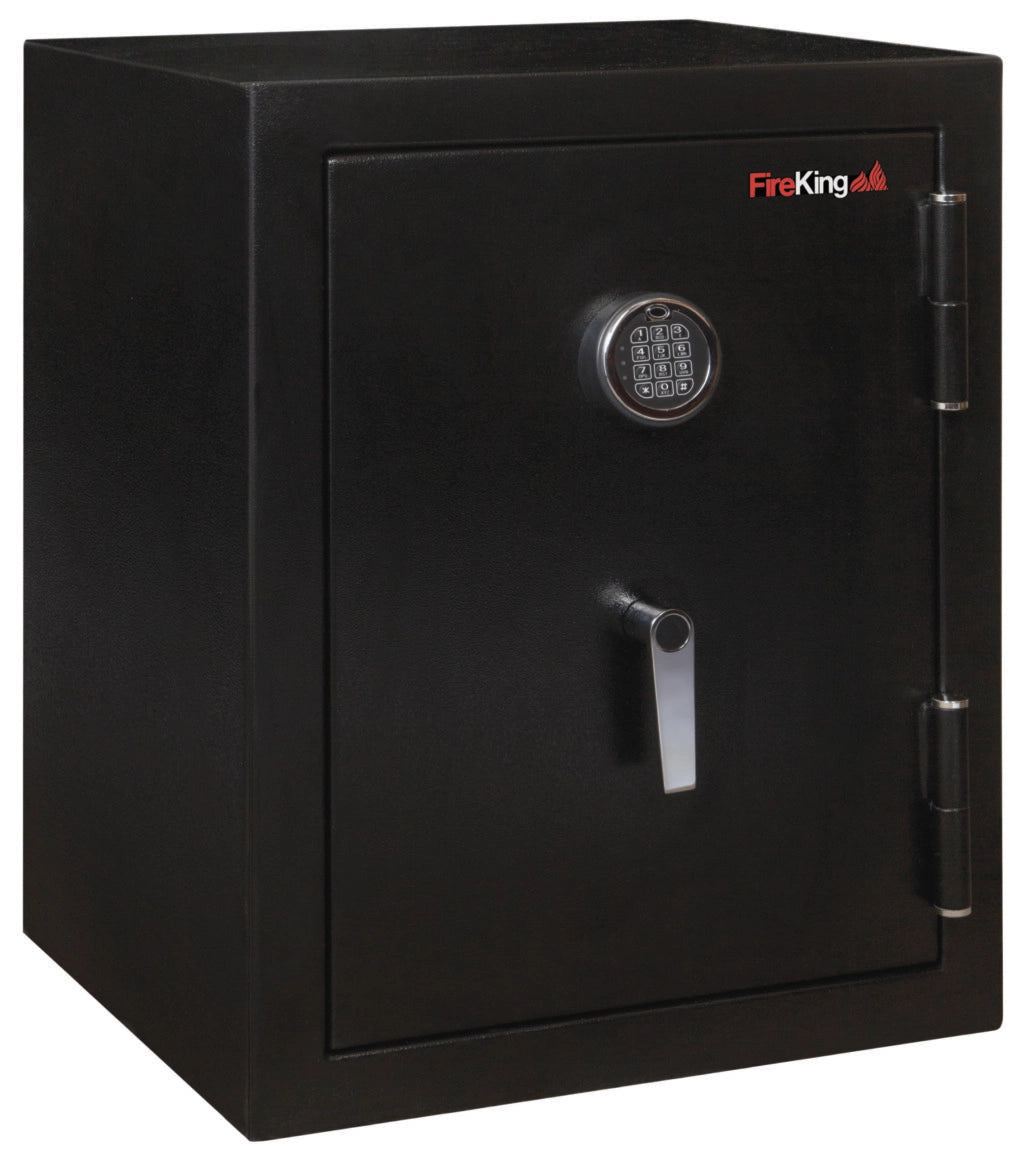 FireKing KF2418 HBLE 30-Minute Fireproof Safe Box - Document & Cash Protection for Home, Office, and Business Security