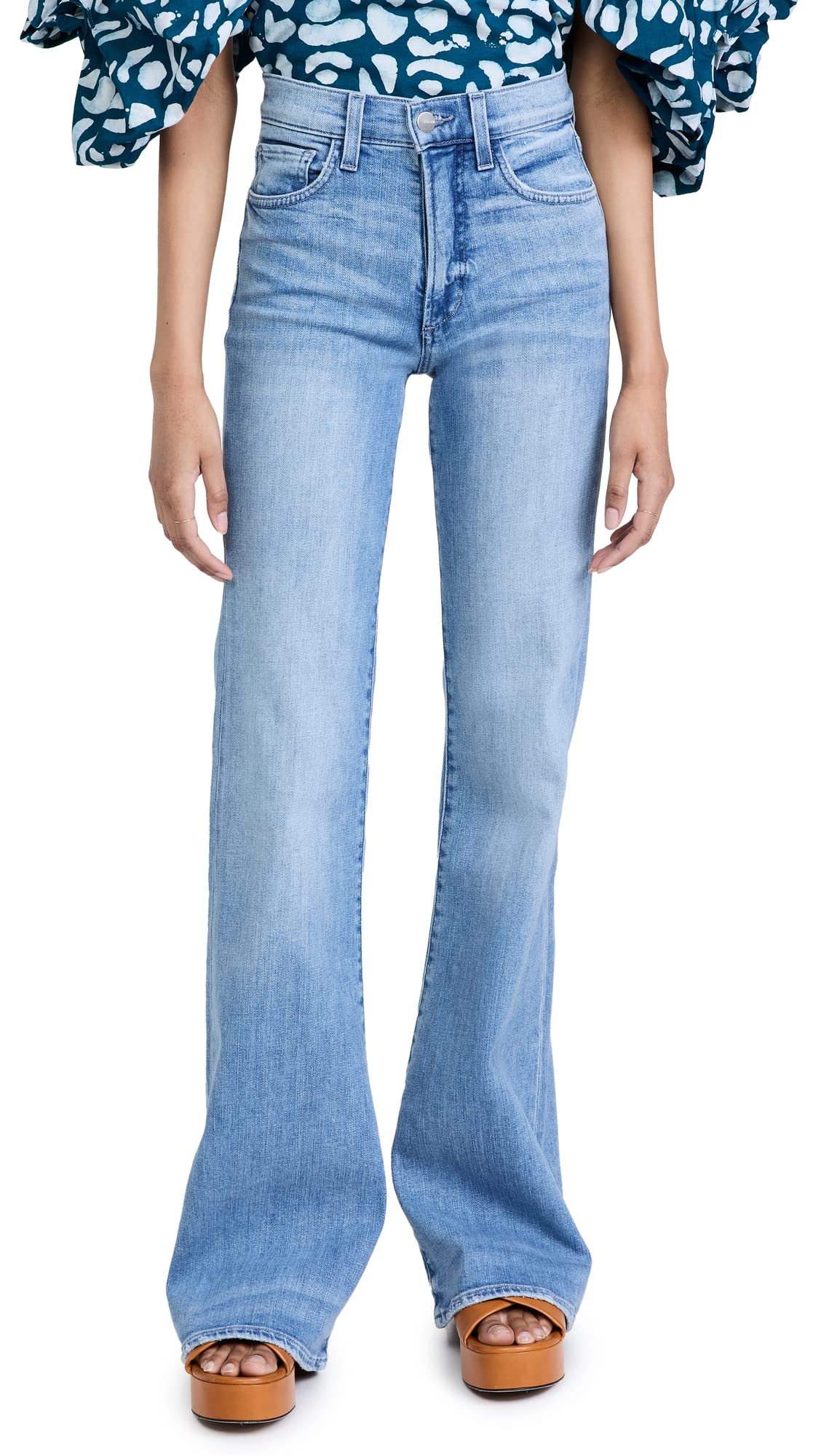 Joe's Jeans Women's The Molly Flare Jeans - High Waisted Stretch Denim Pants for Casual & Dressy Outfits | Perfect for Work, Date Night & Weekend Wear