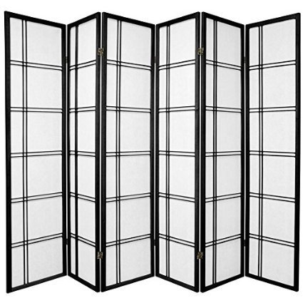 6-Panel Room Divider Screen - Privacy Partition for Home & Office - Perfect for Bedroom, Living Room, and Workspace Separation