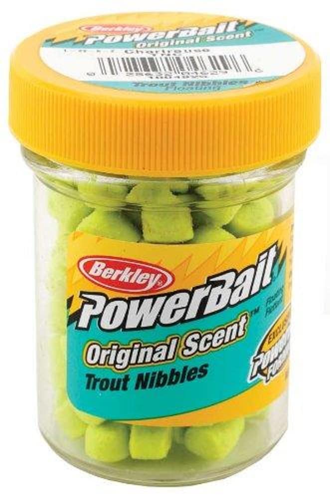 Berkley PowerBait Trout Nibbles Fishing Dough Bait - Realistic Scent & Flavor for Trout Fishing - Perfect for Freshwater Lakes, Rivers, and Streams