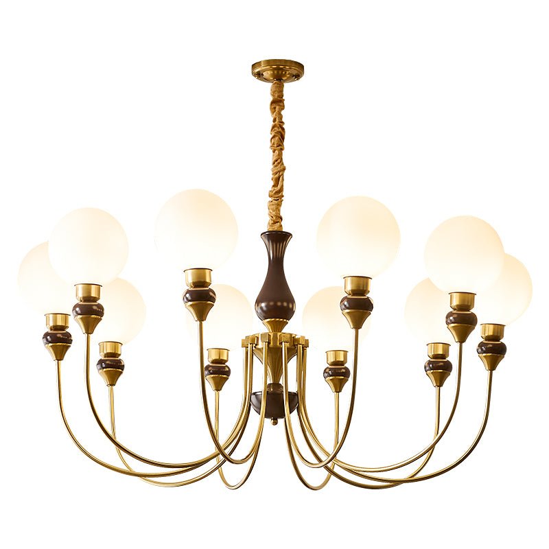 Walnut color & Gold