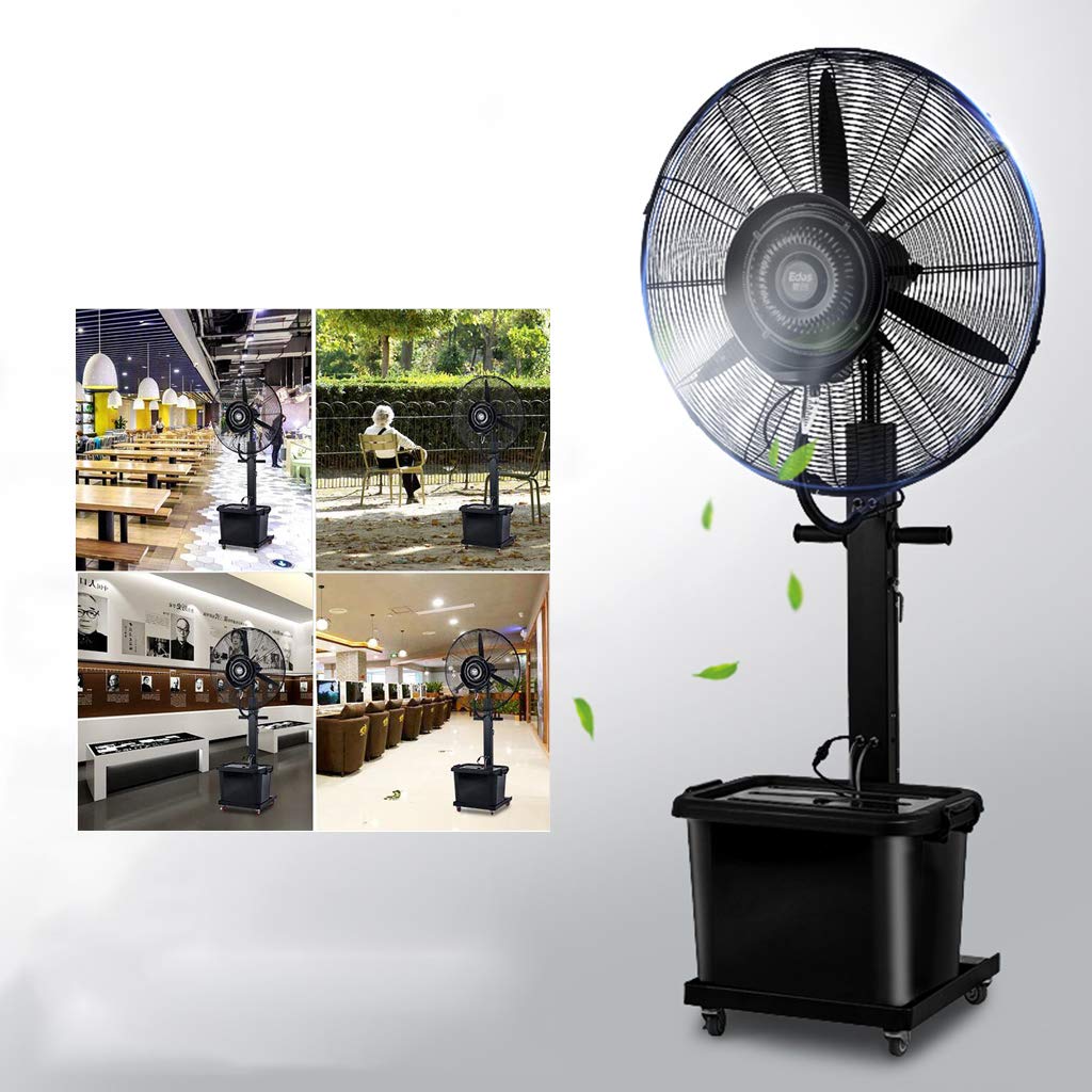 High-Velocity Oscillating Pedestal Fan for Home, Office & Bedroom - Powerful Airflow Cools Shop, Garage & Workspace - Ideal for Residential, Commercial & Industrial Use - Perfect for Summer, Hot Weather & Indoor Cooling