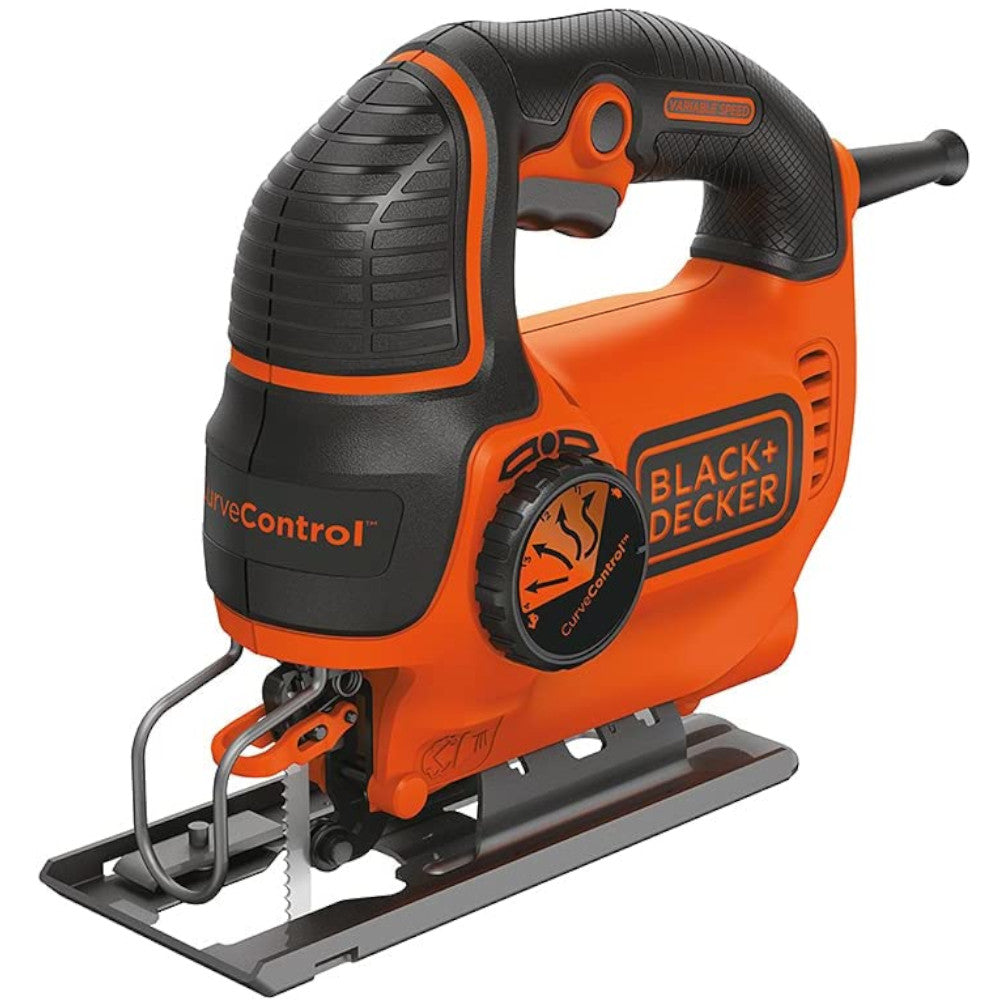 BLACK+DECKER BDEJS600C 5.0 Amp Smart Select Jig Saw - Powerful Electric Saw for Woodworking, Metal Cutting & DIY Home Projects