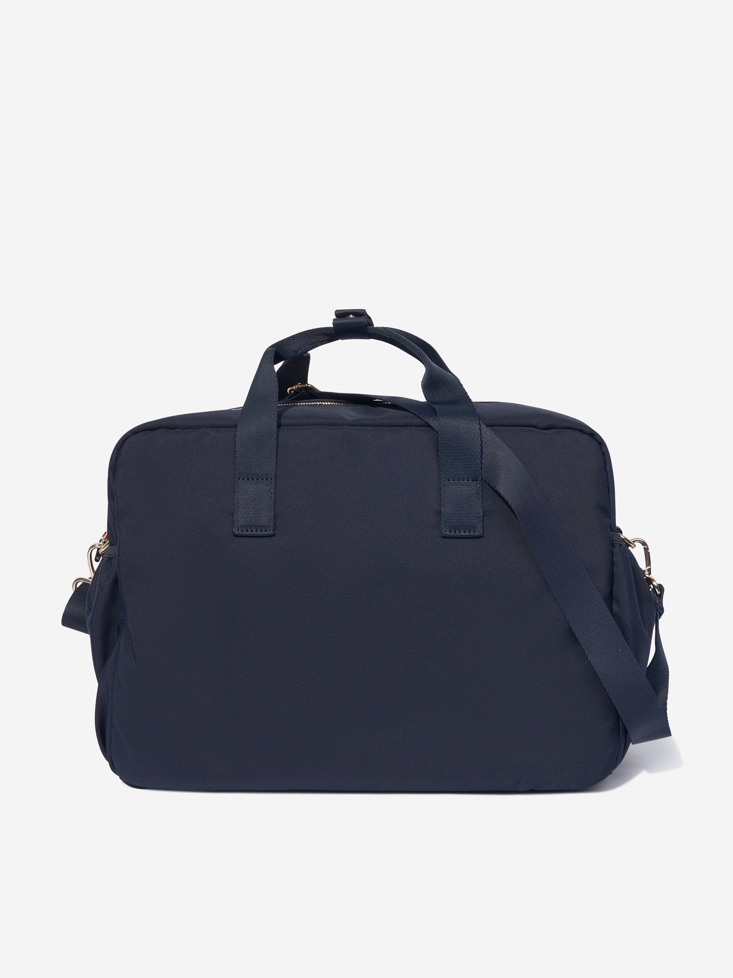 Premium Navy Baby Changing Bag - 37cm Diaper Backpack for Parents, Waterproof & Spacious with Insulated Bottle Pockets | Perfect for Travel, Daycare & On-the-Go Parenting