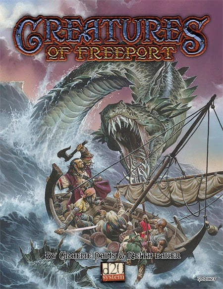 Creatures of Freeport - Fantasy Art Book & RPG Creature Compendium | Perfect for Dungeons & Dragons Game Masters, World Builders & Fantasy Enthusiasts