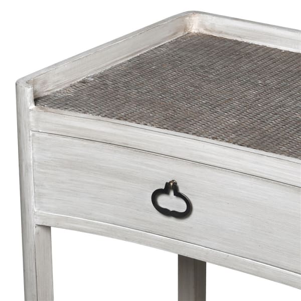 Modern Angelo Console Table - Elegant Entryway Sofa Table with Storage Shelf - Perfect for Hallway, Living Room & Bedroom Decor
