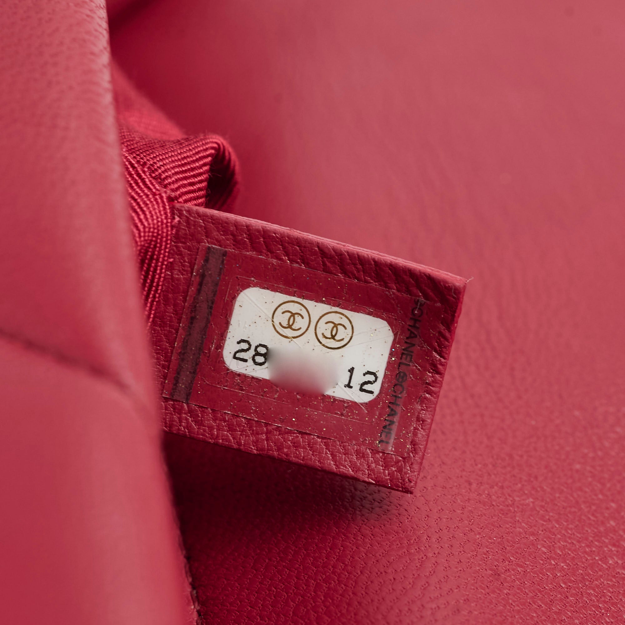 Chanel Small 19 Handbag Dark Red 28 Series - Luxury Crossbody Bag for Women, Perfect for Parties & Evening Events