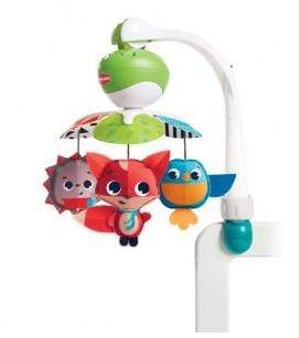 Tiny Love Meadow Days Take Along Mobile - Soothing Baby Stroller Toy with Music & Lights for Newborns - Perfect for Car Seats, Cribs & Travel