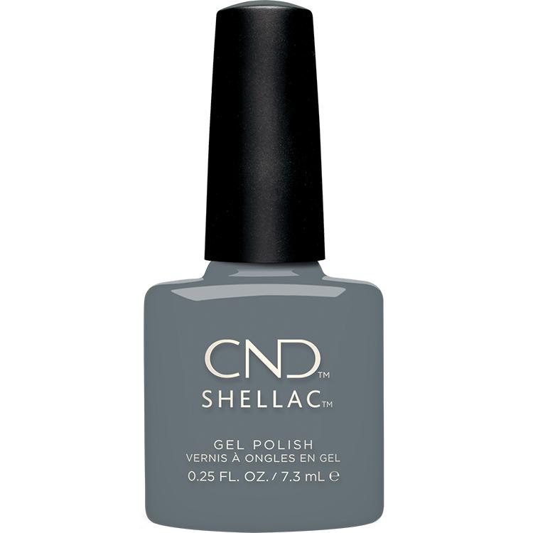 CND Shellac Nail Polish - Whisper (0.25 fl oz) | Long-Lasting Gel Nail Color for Professional Salon & Home Manicures