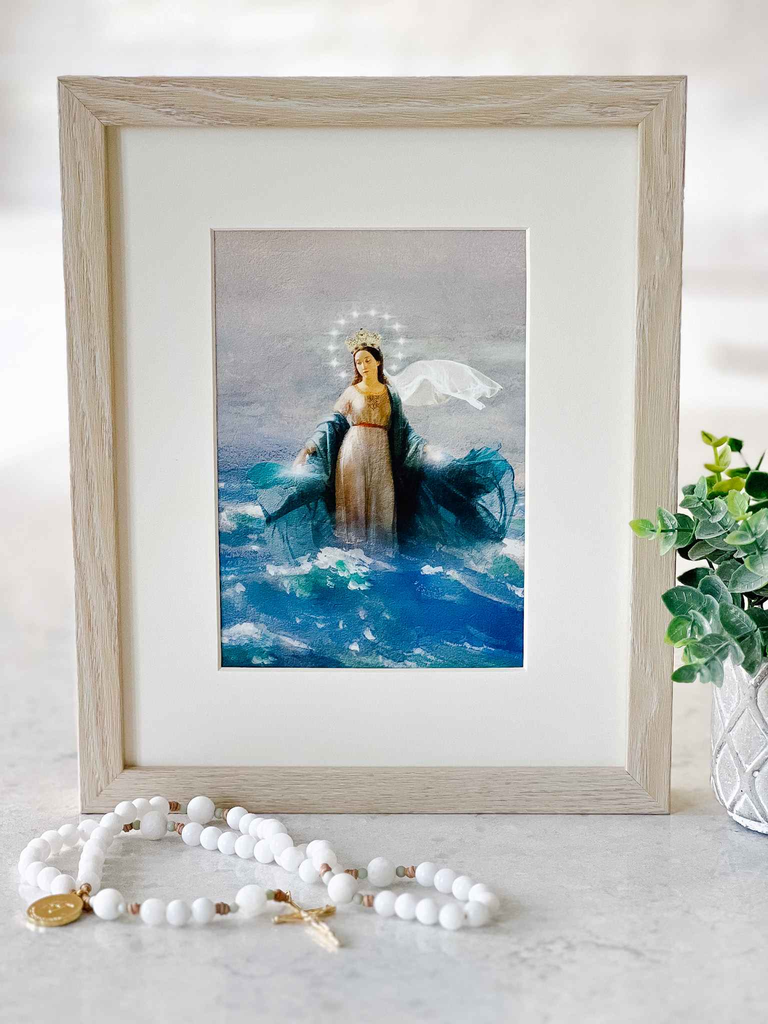 Stella Maris Print - High-Quality Wall Art Decor for Home & Office - Perfect for Living Room, Bedroom, or Gift Giving