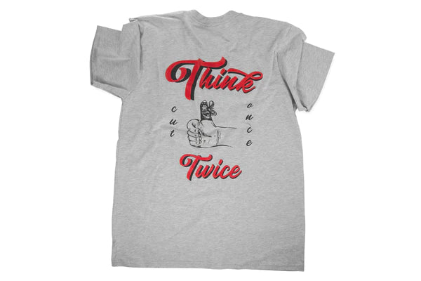 Chris Reeve CRK 1118 Oops T-Shirt - Short Sleeve Heather Grey - Size Medium - Casual Wear & Outdoor Activities