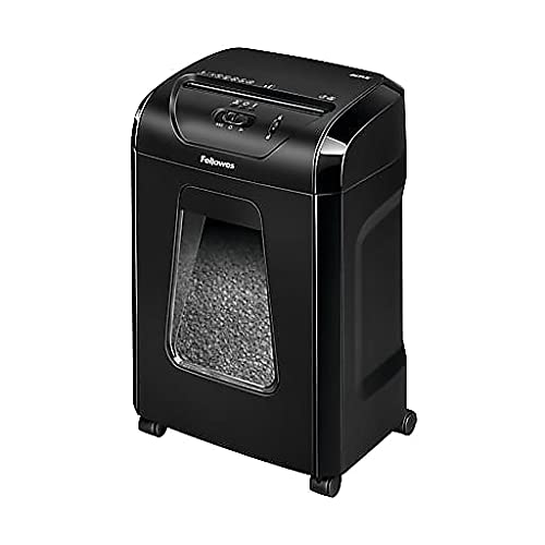 Fellowes 10-Sheet Micro-Cut Paper Shredder - High Security Home & Office Document Destroyer for Confidential Files, Credit Cards & CDs | Perfect for Small Business, Home Office & Personal Data Protection