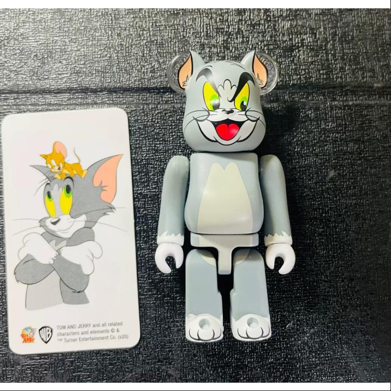 Bearbrick Series 41 ANIMAL Tom 100% Collectible Vinyl Art Toy - Limited Edition Animal Figure for Display & Gifts - Perfect for Home Decor, Office Collection, and Anime Enthusiasts