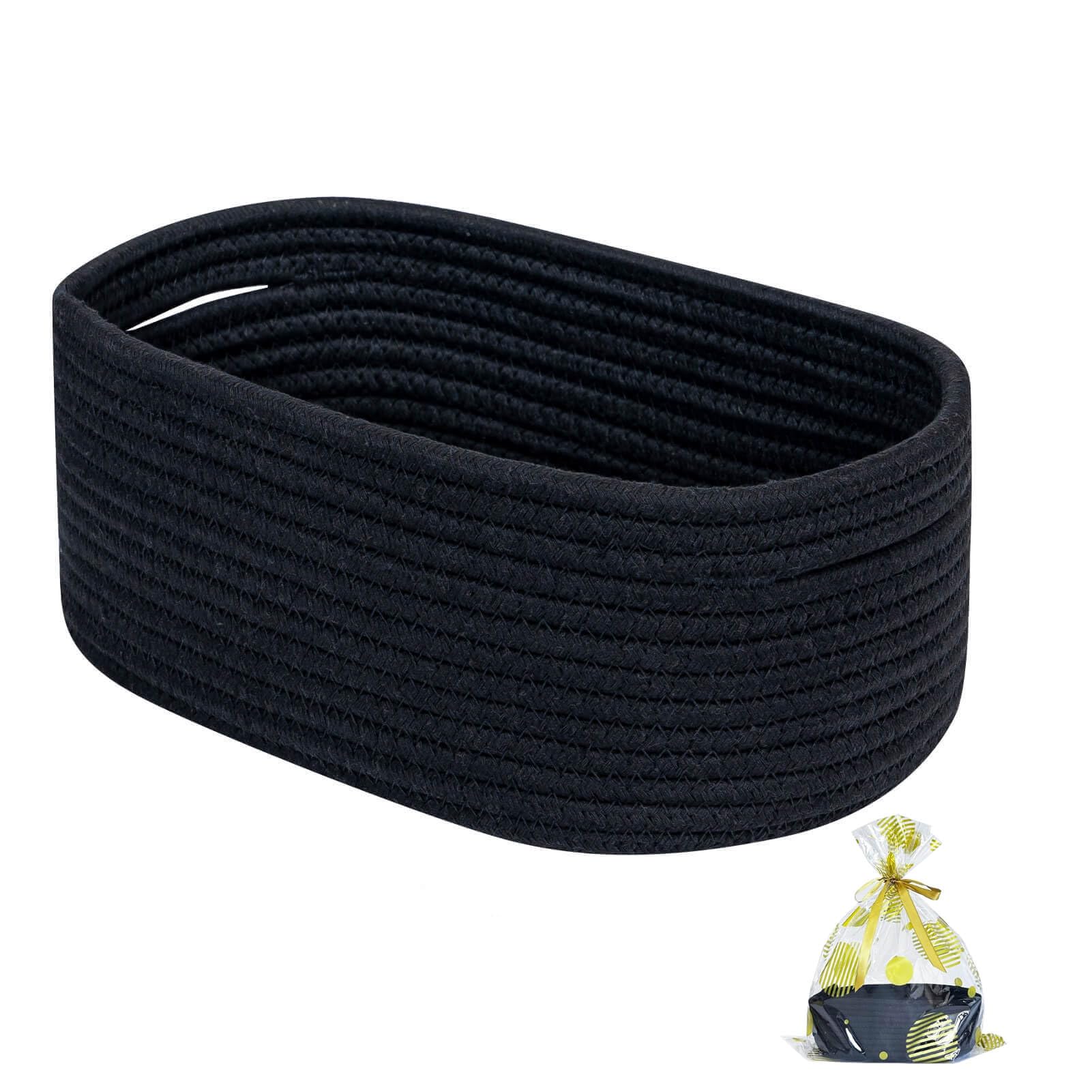 CubesLand Small Woven Storage Basket - 10.23