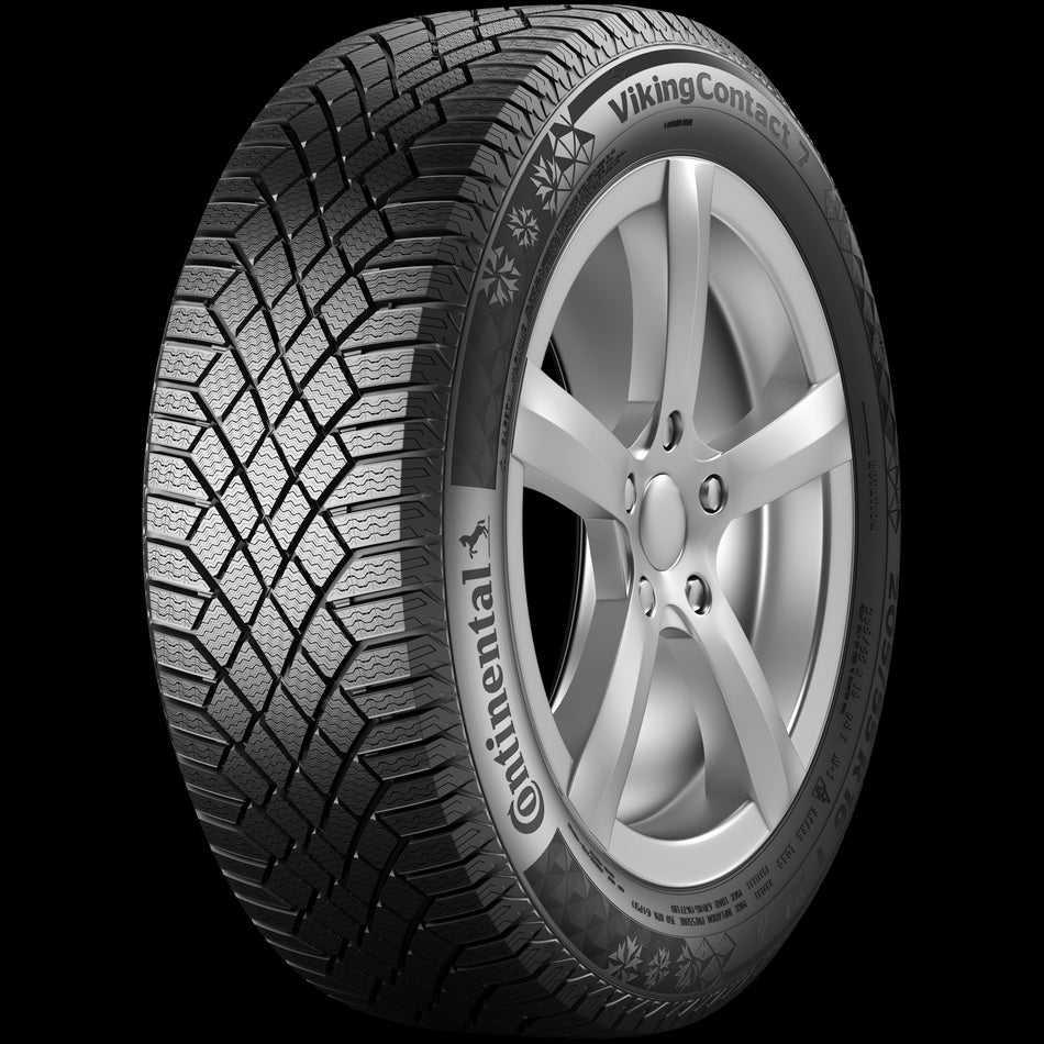 Continental VikingContact 7 185/60R15 88T All-Season Tires - High Performance for Cars, SUVs & Winter Driving