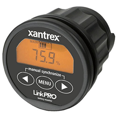 Xantrex LinkPRO Battery Monitor for Marine & Boating - 12V/24V Battery Management System with LCD Display - Perfect for Boats, RVs, and Off-Grid Power Systems