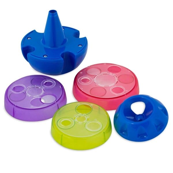 JW Treat Tower Small Dog Toy - Interactive Puzzle Feeder for Training & Mental Stimulation - Perfect for Small Breeds Like Chihuahuas & Pomeranians - Use During Mealtime or as a Reward Toy