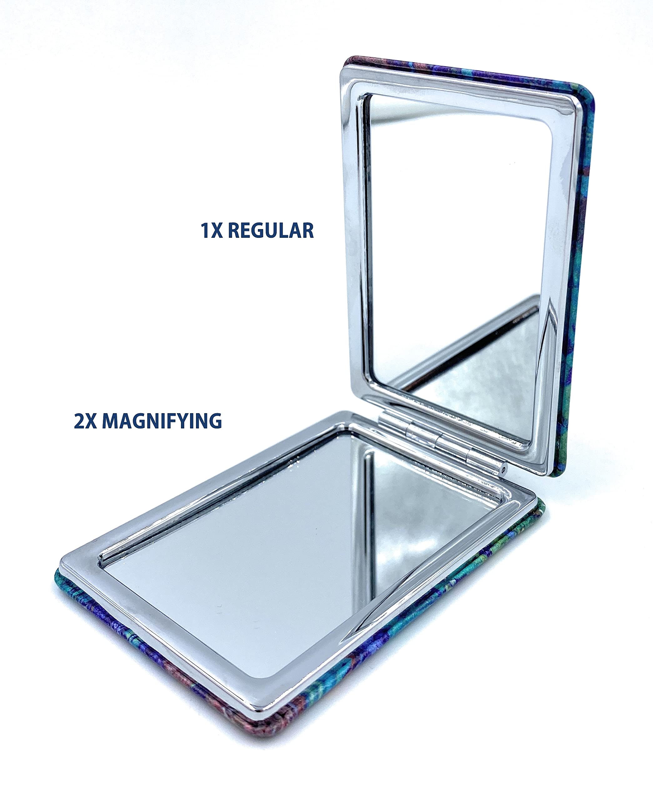 Aeisage Small Rectangular Compact Magnifying Mirror - 3.46
