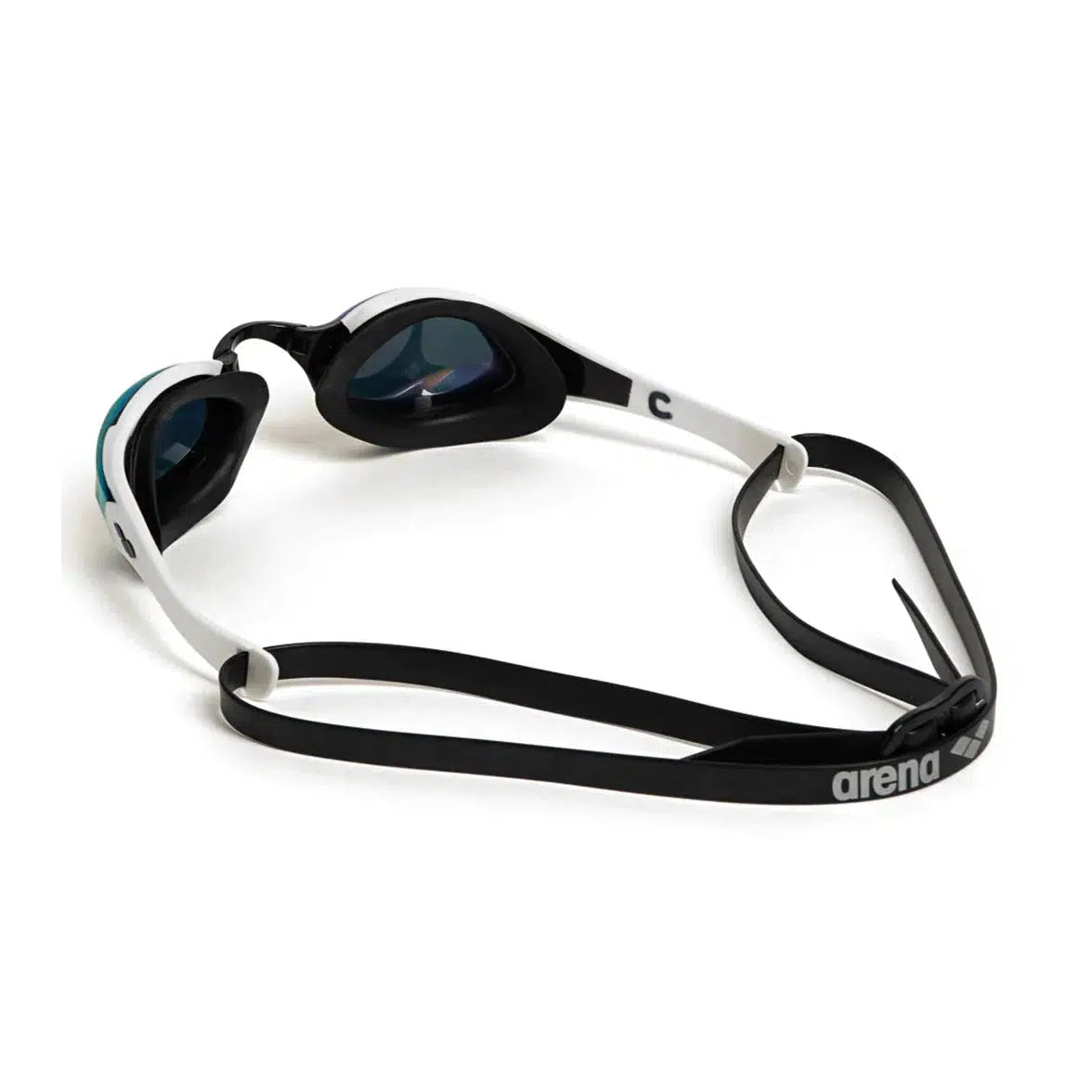 Arena Cobra Edge Swipe Mirrored Swimming Goggles - Anti-Fog UV Protection for Competitive Swimming & Training