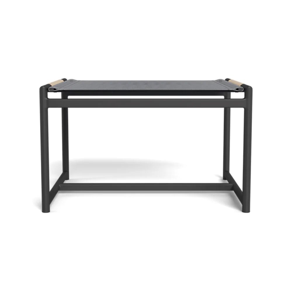 Lightweight Aluminum Outdoor Footstool - Portable & Durable Patio Stool for Garden, Poolside, Camping, and Beach Relaxation