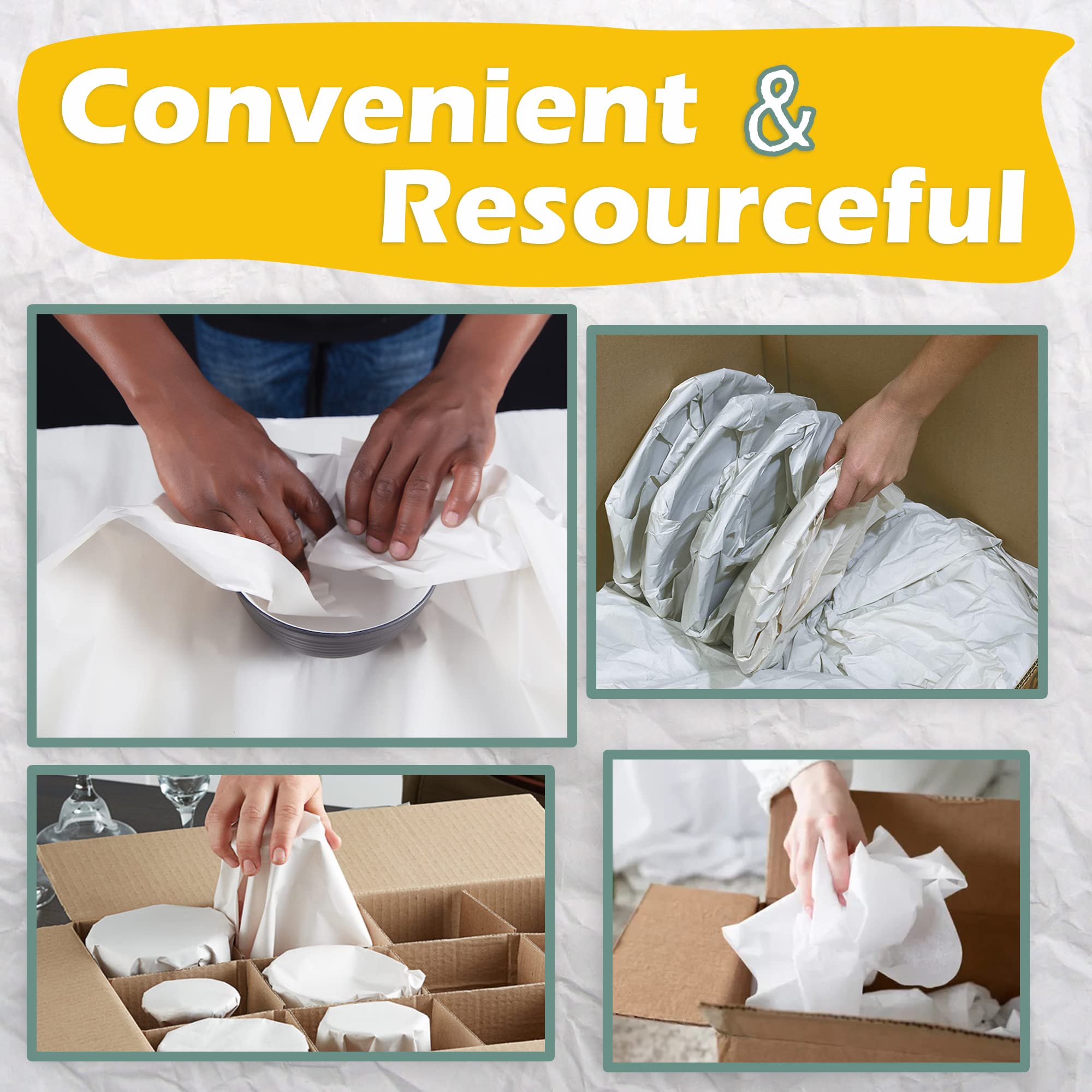 240 Packing Paper Sheets for Moving - 17
