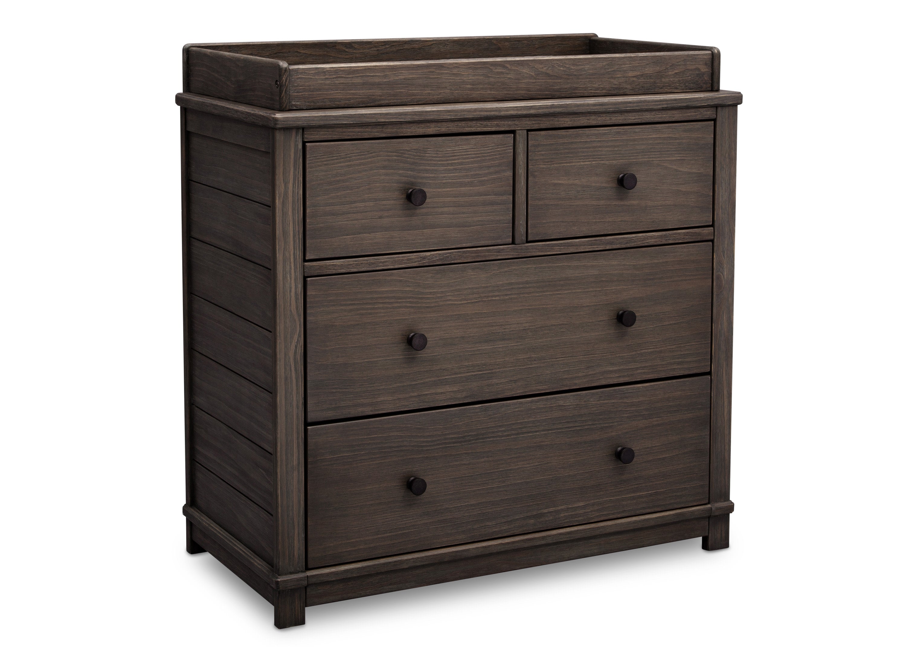 Modern 4-Drawer Baby Dresser with Changing Top & Secure Interlocking Drawers - Perfect for Nursery Organization & Infant Care