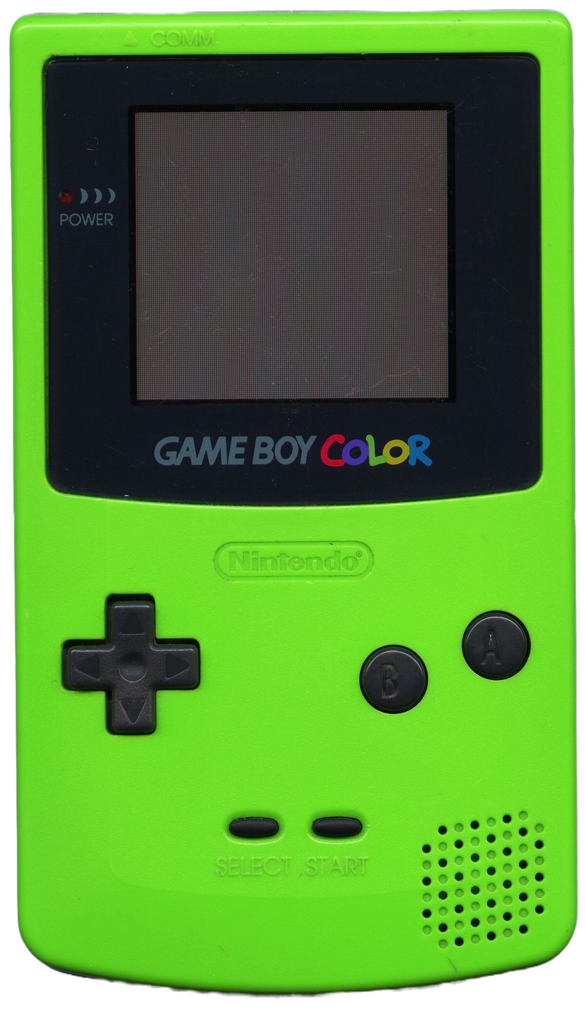 Original Game Boy Color Kiwi Green Retro Gaming Console - Portable Handheld Video Game System for Kids & Adults - Perfect for Travel, Gifts & Nostalgic Gaming Fun