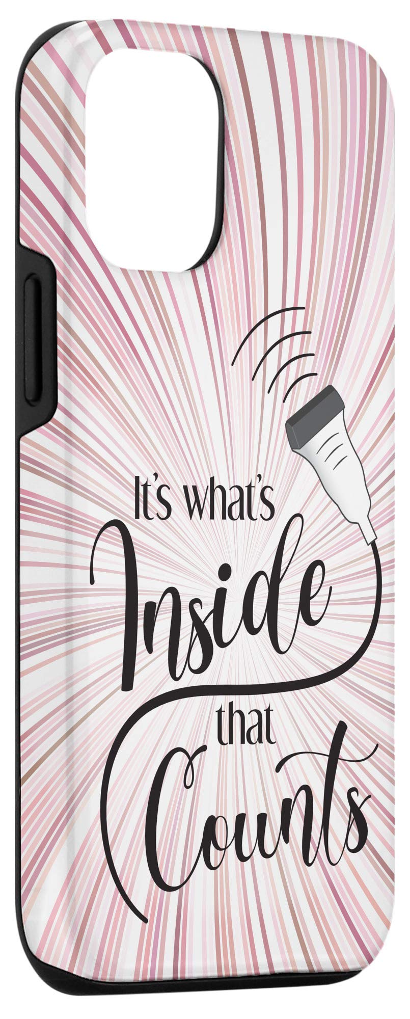 iPhone 12/12 Pro Shockproof Case for Sonographers - Durable Protection for Medical Ultrasound Professionals | Perfect for Hospital, Clinic & Mobile Ultrasound Work