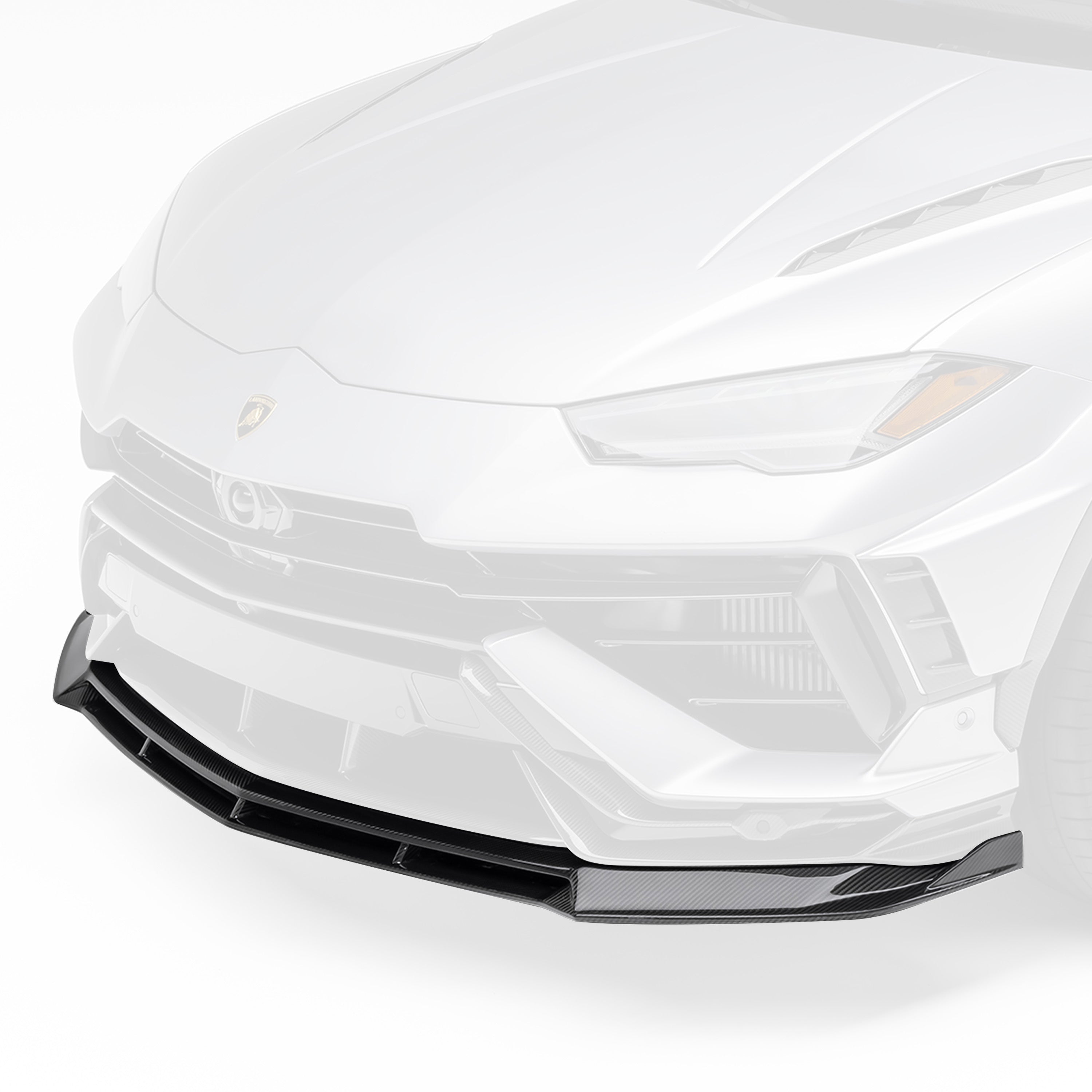 Lamborghini Urus Performante Edizione Aero Front Spoiler - Carbon Fiber Lip for Enhanced Aerodynamics & Sporty Look | Perfect for Racing & Car Shows
