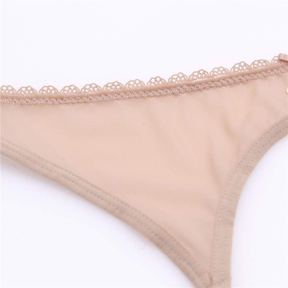 Varsmiss Women's Sexy Lace Garter Belt with See-Through Mesh Design for Stockings - Perfect for Lingerie, Boudoir, and Romantic Occasions