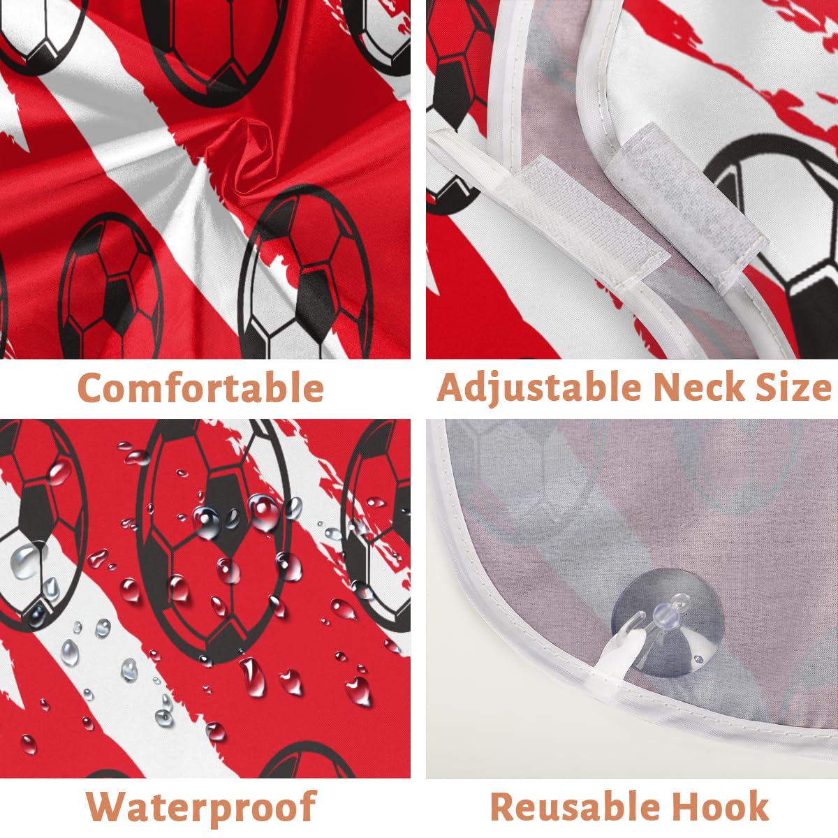 **Non-Stick Beard Bib for Men - Waterproof Shaving Apron with Suction Cups, Grooming Cape & Hair Catcher - Perfect Gift for Husband, Dad - Ideal for Barbershops, Home Grooming & Travel**
