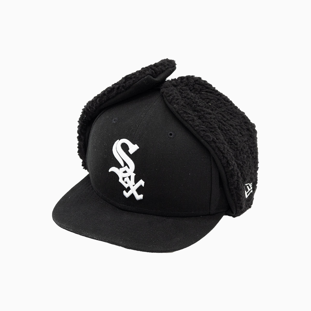Chicago White Sox MLB 59FIFTY Fitted Hat for Men - Official Licensed Baseball Cap with Dog Ear Design - Perfect for Games, Fan Gear & Streetwear Fashion