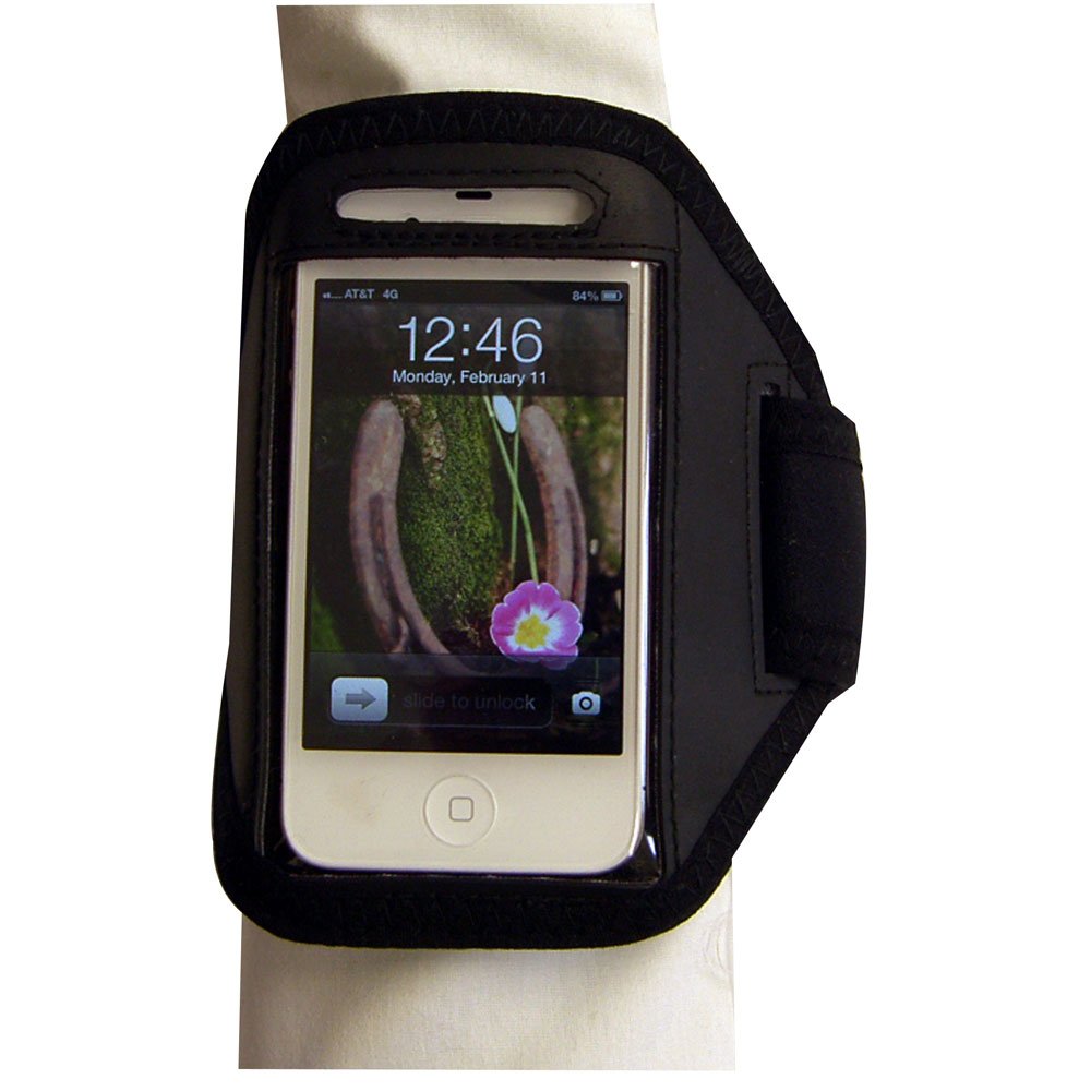 Intrepid International Adjustable Running Armband Phone Holder - Compatible with Older Generation Phones - Perfect for Running, Jogging, Cycling & Horseback Riding - Secure Phone Case for Outdoor Sports & Fitness Activities