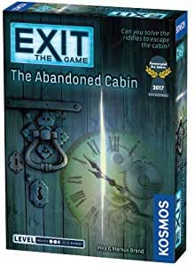 EXIT: The Abandoned Cabin - Escape Room Board Game for Adults & Teens | Mystery Adventure Puzzle Game | Perfect for Family Game Nights & Party Entertainment