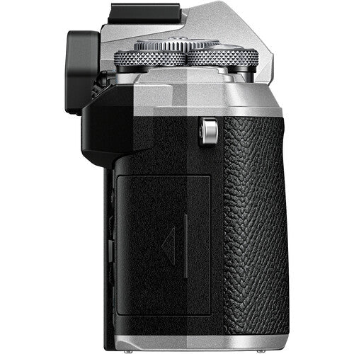 OM SYSTEM OM-5 Mirrorless Camera with 12-45mm f/4 PRO Lens (Silver) - Perfect for Travel, Vlogging & Outdoor Photography