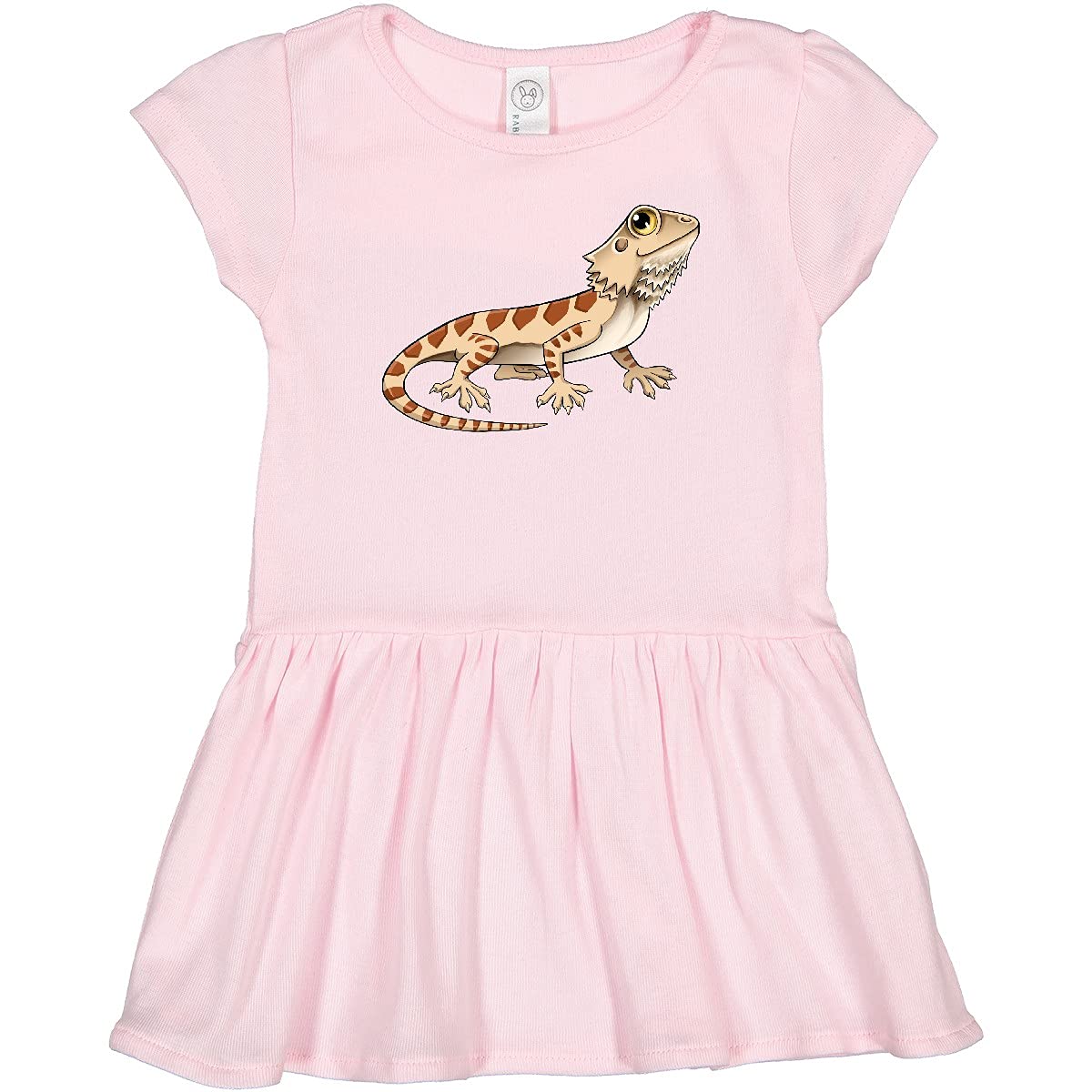 Cute Bearded Dragon Toddler Dress - Fun Playtime Outfit