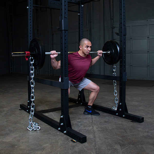 Premium Weightlifting Chains Pair with Protective Sleeves - Heavy Duty Strength Training Equipment for CrossFit, Powerlifting & Home Gym Workouts