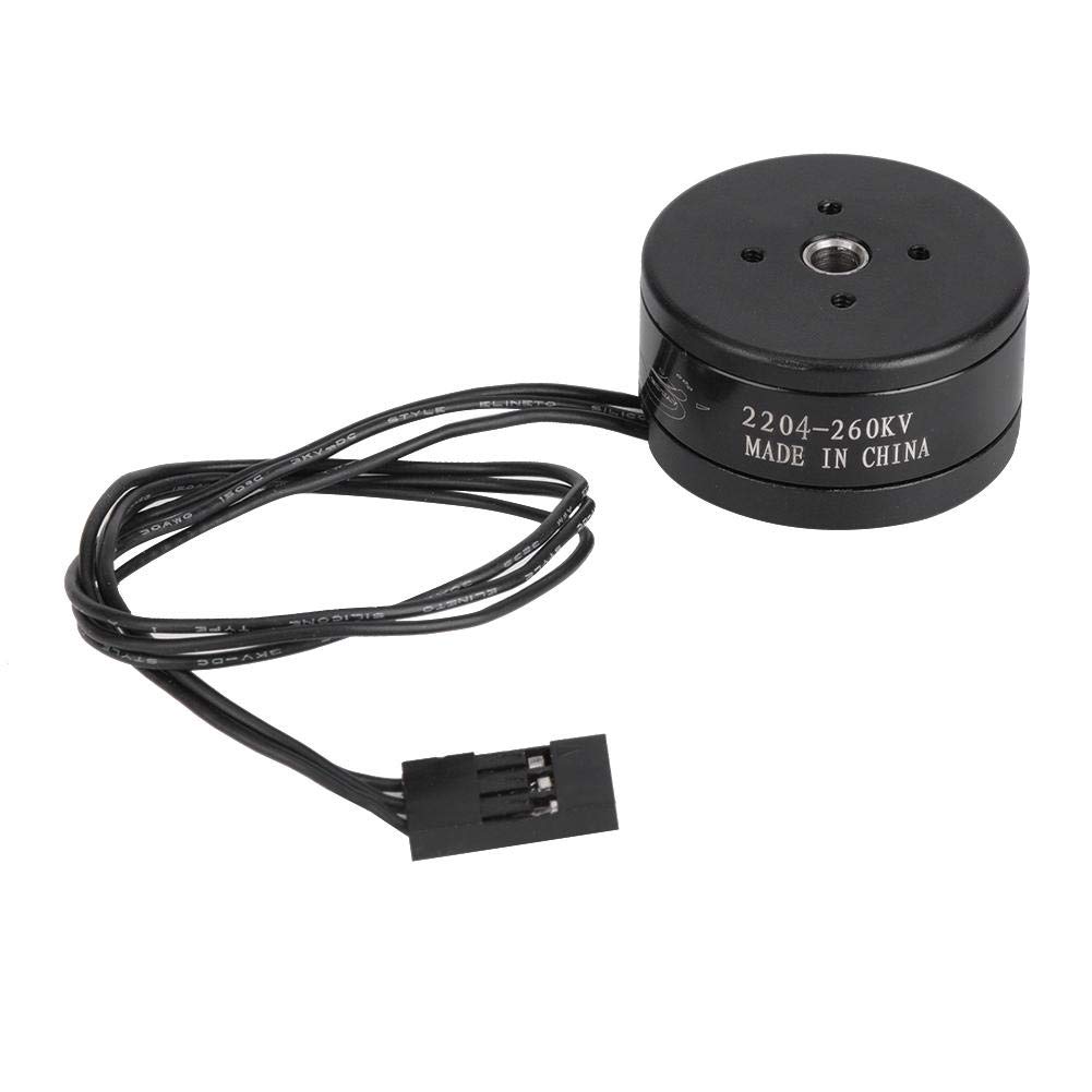 Brushless Motor for Drones - 260KV High-Performance Outdoor Motor Compatible with GoPro Camera Gimbal & RC Drones (2204-260KV) - Perfect for Aerial Photography, FPV Racing, and DIY Drone Projects