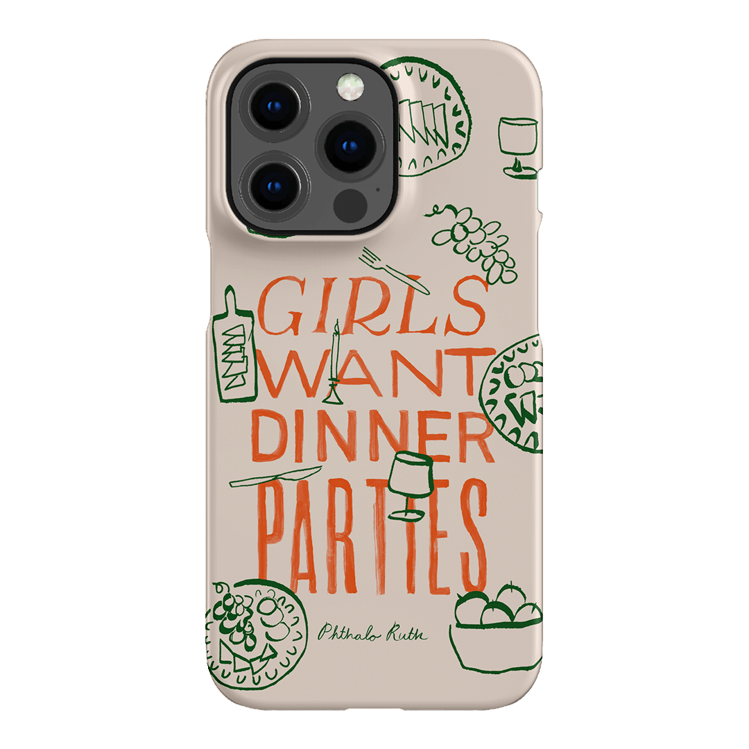 Stylish & Durable Dinner Party Phone Case - Trendy Protective Cover for iPhone & Android - Perfect for Parties, Events & Social Gatherings