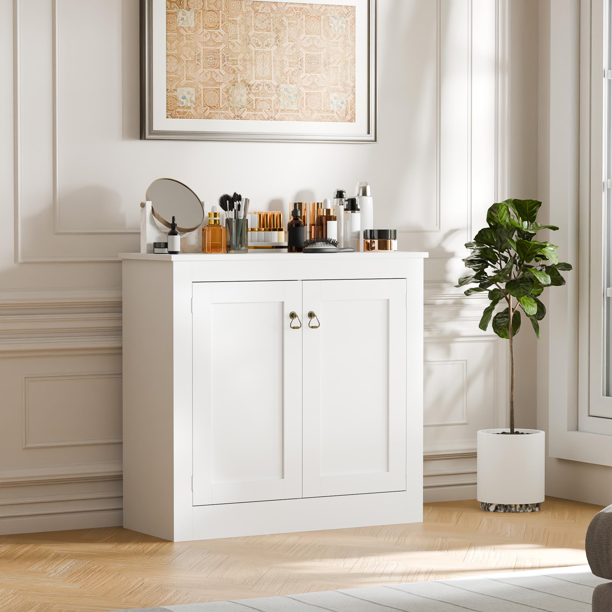 Cozy Castle Buffet Cabinet with Storage - 31.5