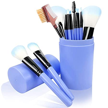Professional 12-Piece Makeup Brush Set for Flawless Foundation, Blending & Contouring - Perfect for Everyday Makeup & Professional Artists