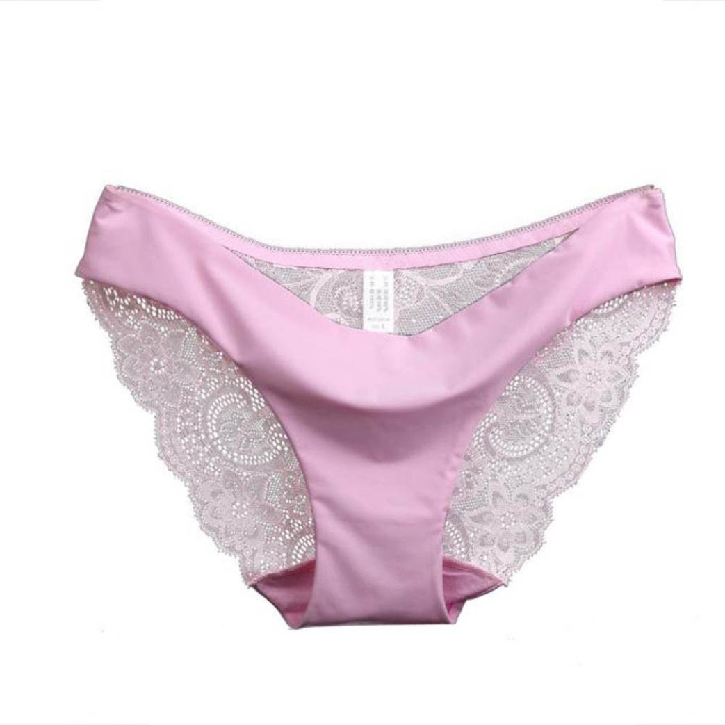 iLH Women's Seamless Hipster Underwear - Hollow Thongs Low Waist Panties with Lace Trim - Stretch Bikini Briefs for Everyday Comfort & Invisible Wear | Perfect for Yoga, Workout & Daily Use