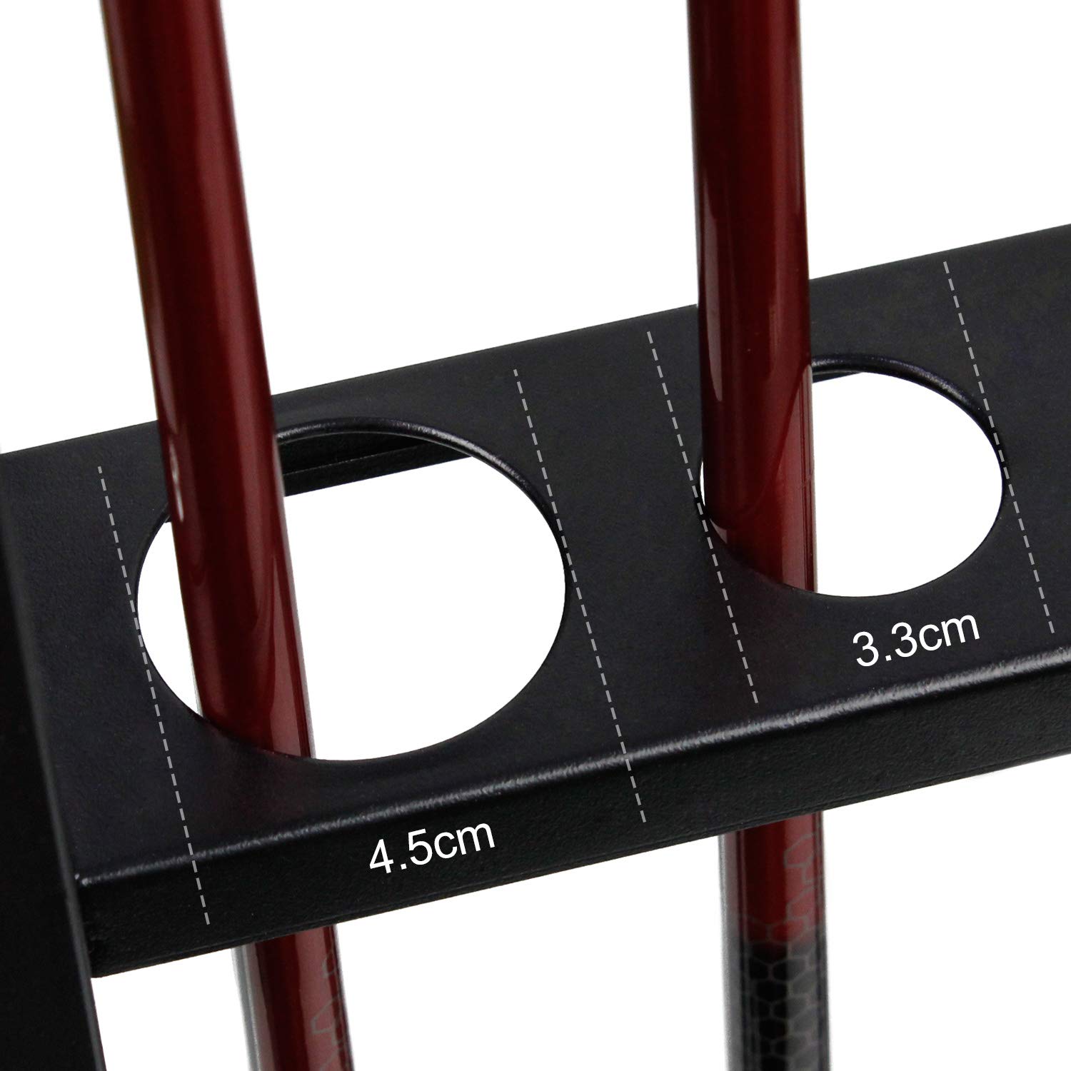 Premium Acrylic Golf Club Organizer - 18 Hole Golf Putter Rack for Display & Storage | Perfect for Home, Office, or Pro Shop Organization