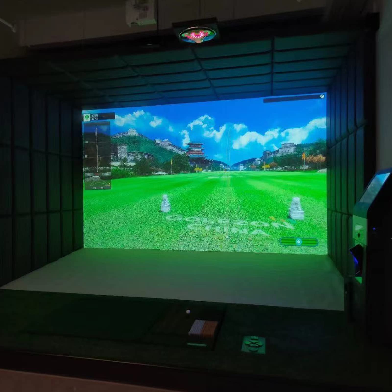 Premium Indoor Golf Simulator Impact Screen - High-Quality Projection Screen for Golf Training & Practice | Perfect for Home Golf Simulators, Driving Ranges & Backyard Golf Setups