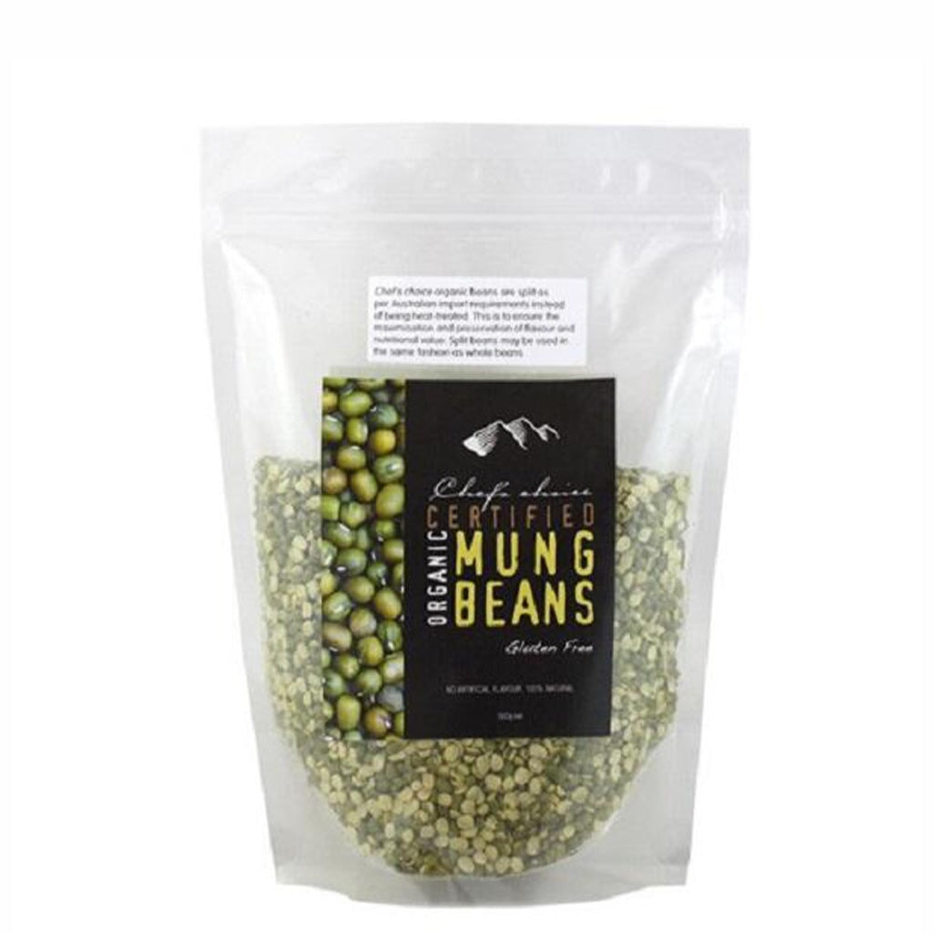 Organic Mung Beans for Cooking - High Protein Sprouting Seeds for Asian Dishes, Vegan Recipes & Healthy Snacks - Perfect for Dal, Salads, Soups & Home Gardening