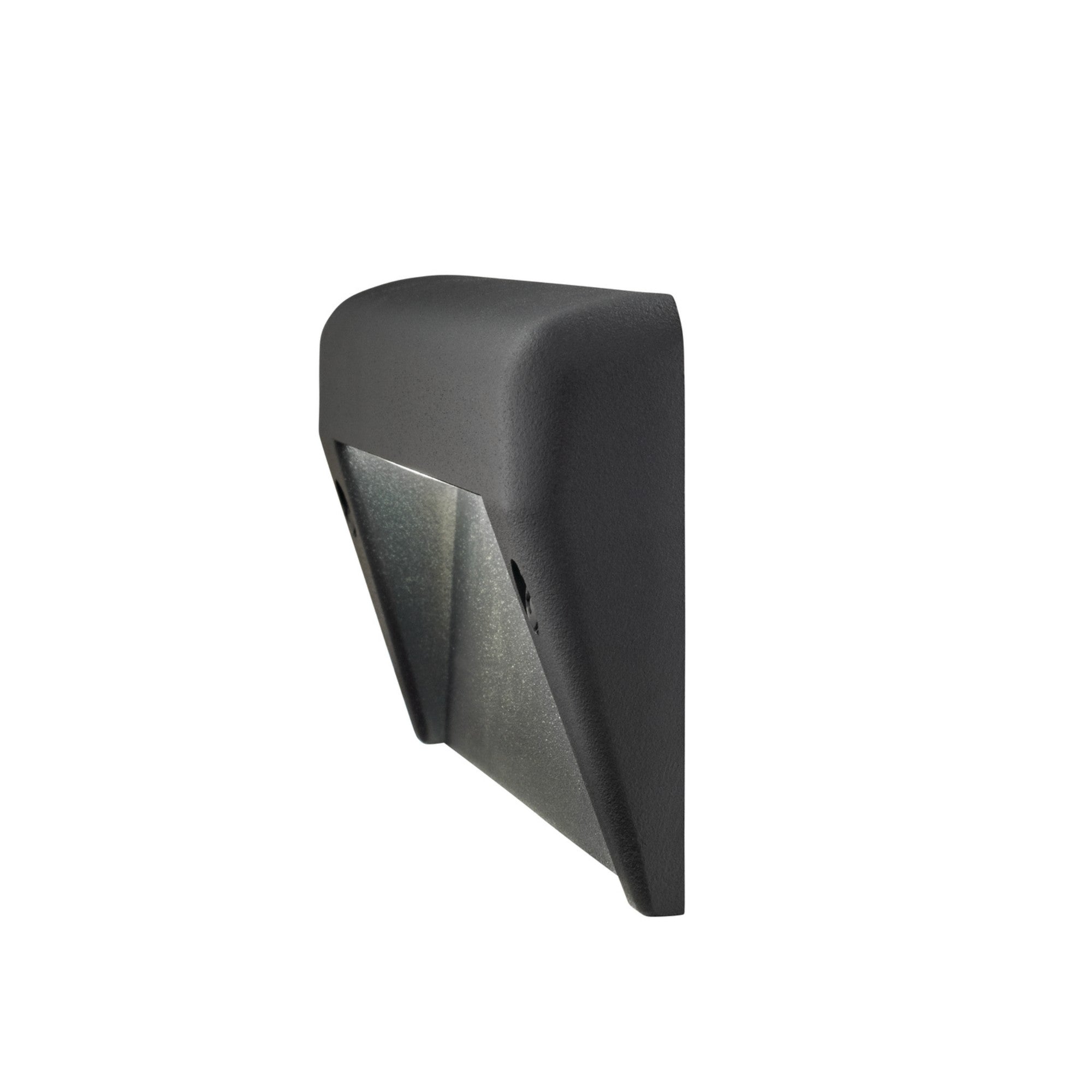 12V 6 LED Surface Mount Step Light 3000K Warm White Textured Black - Perfect for Staircase, Pathway, Deck, and Outdoor Lighting Safety