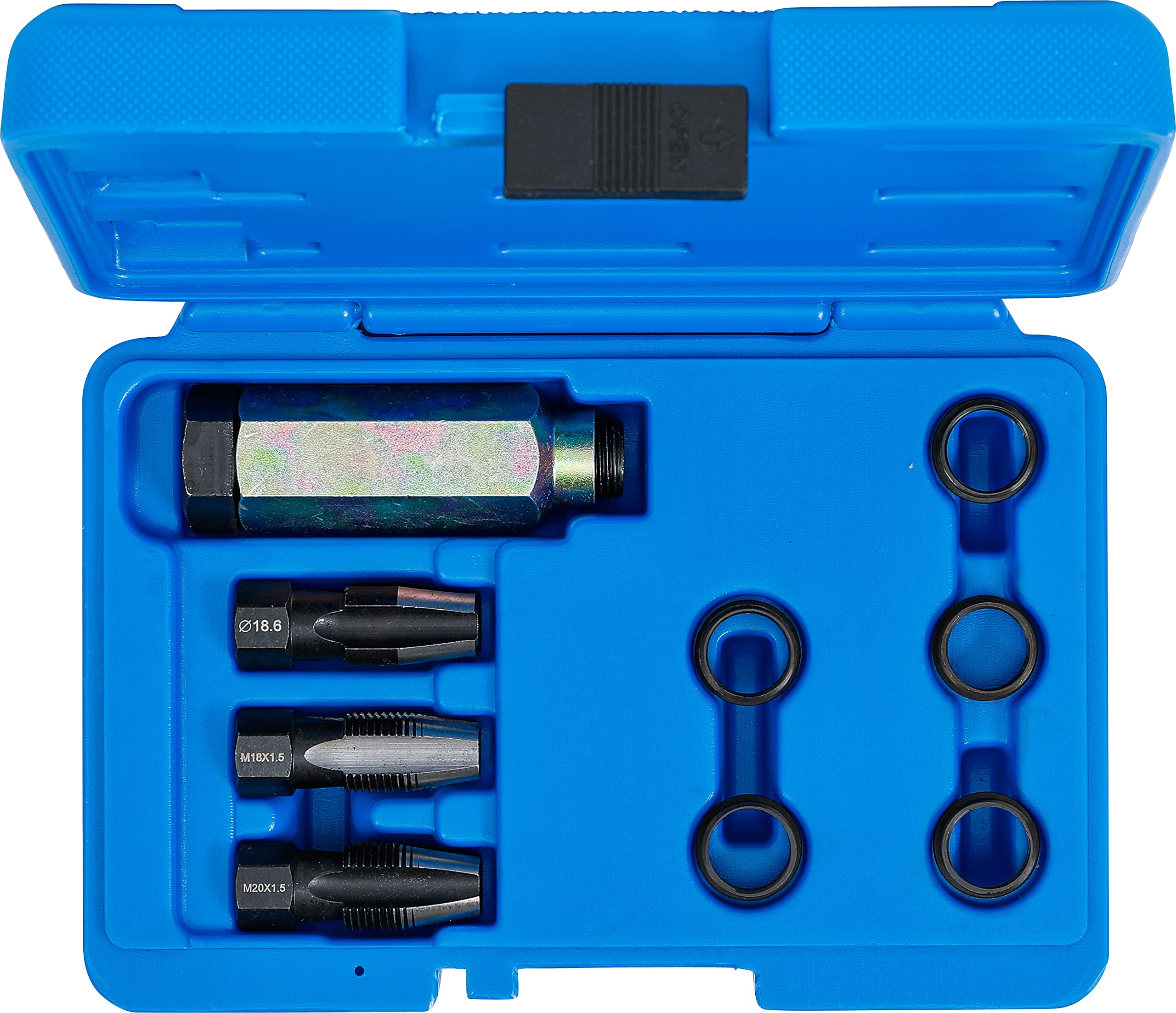 BGS 66215 Oxygen Sensor Thread Repair Kit - Universal Fit for Most Vehicles - Fix Damaged O2 Sensor Threads - Perfect for DIY Auto Repairs and Maintenance
